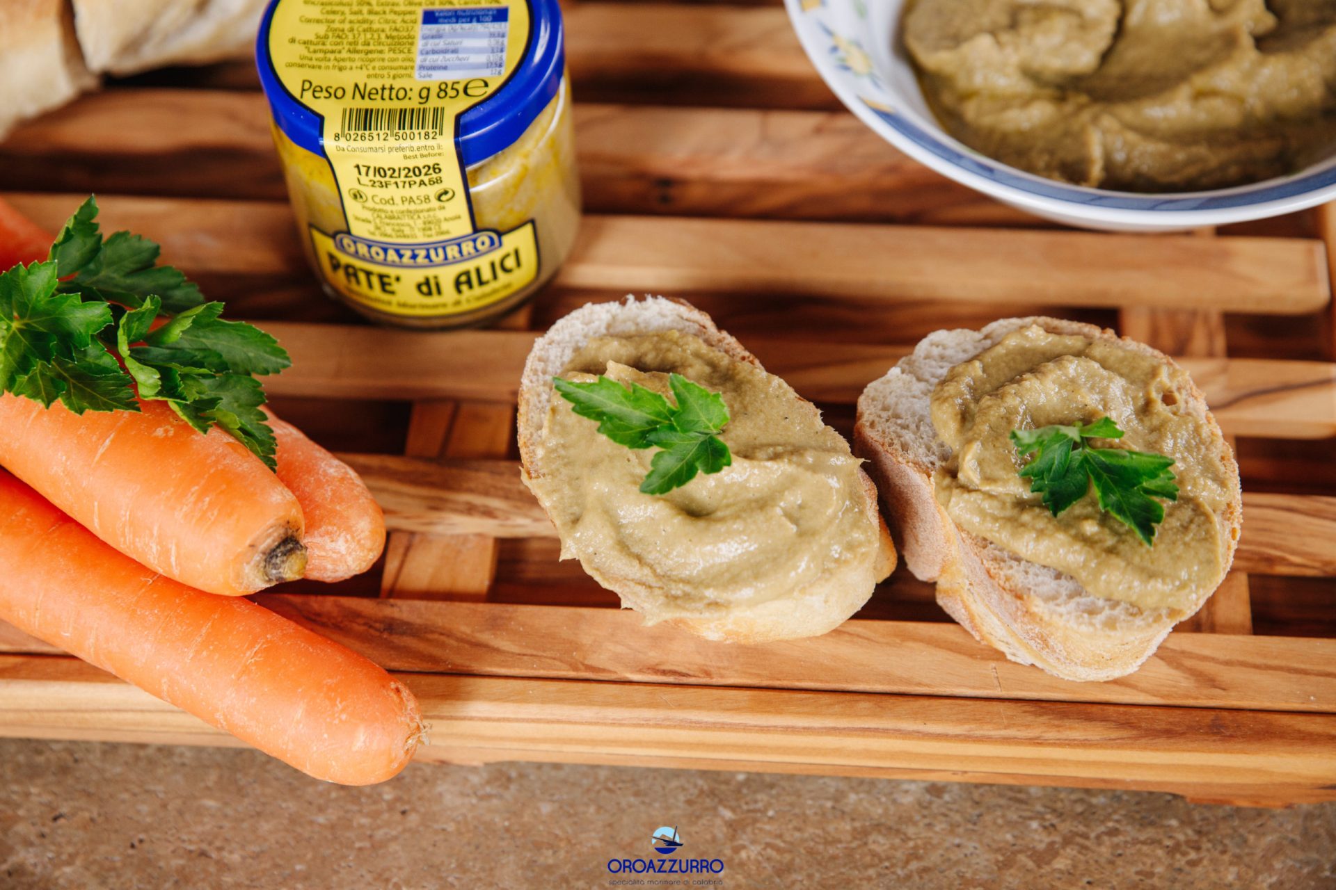 Paté di alici in olio extravergine d'oliva, 3x85g - thumbnail 2
