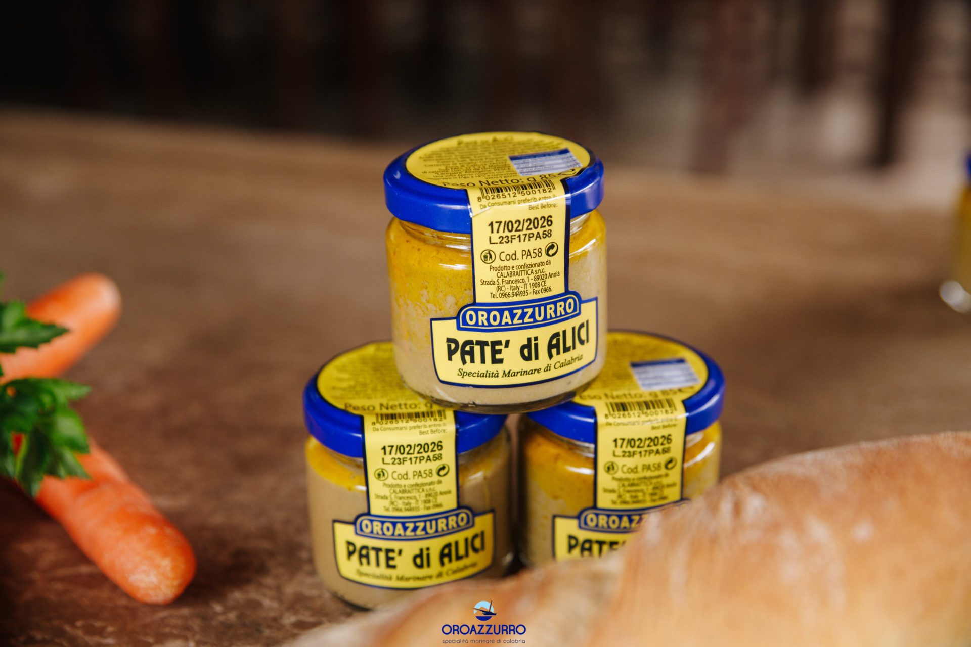 Paté di alici in olio extravergine d'oliva, 3x85g - thumbnail 3