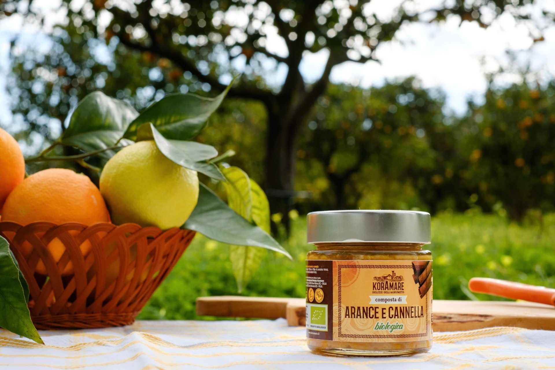 Composta Bio di Arance e Cannella (260g)