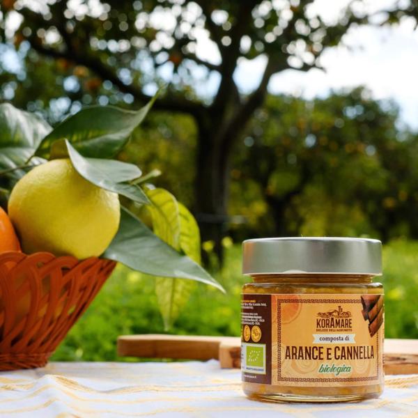 Composta Bio di Arance e Cannella (260g)