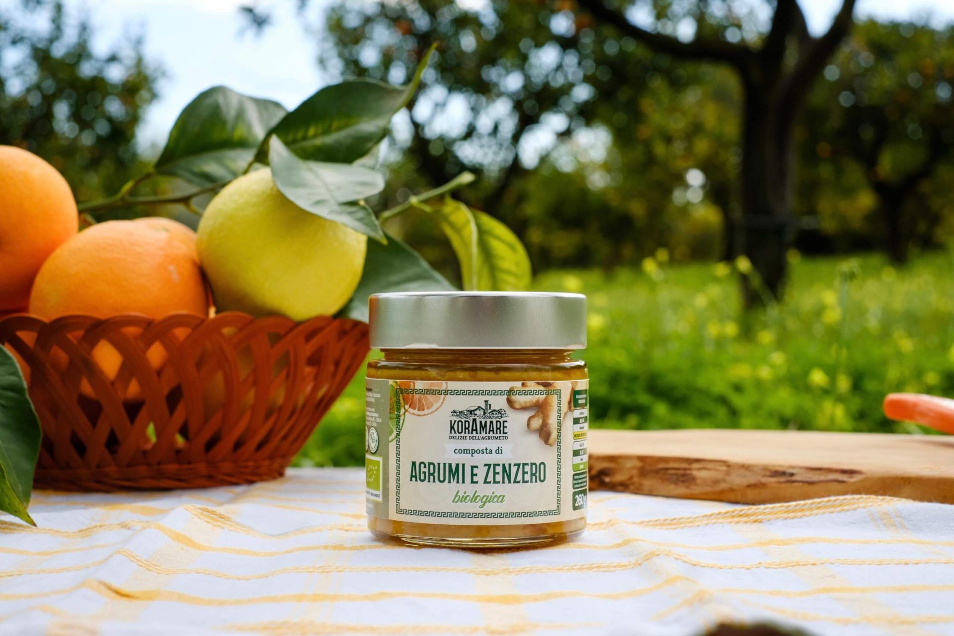 Composta di Arance Bergamotto e Zenzero (100g)