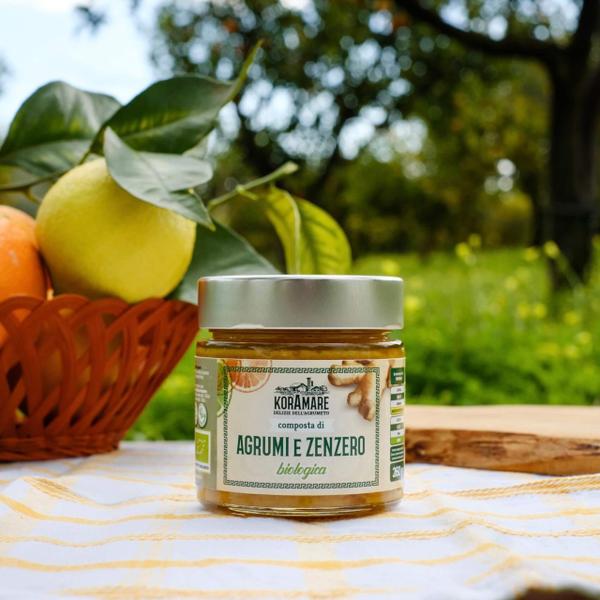 Composta di Arance Bergamotto e Zenzero (100g)