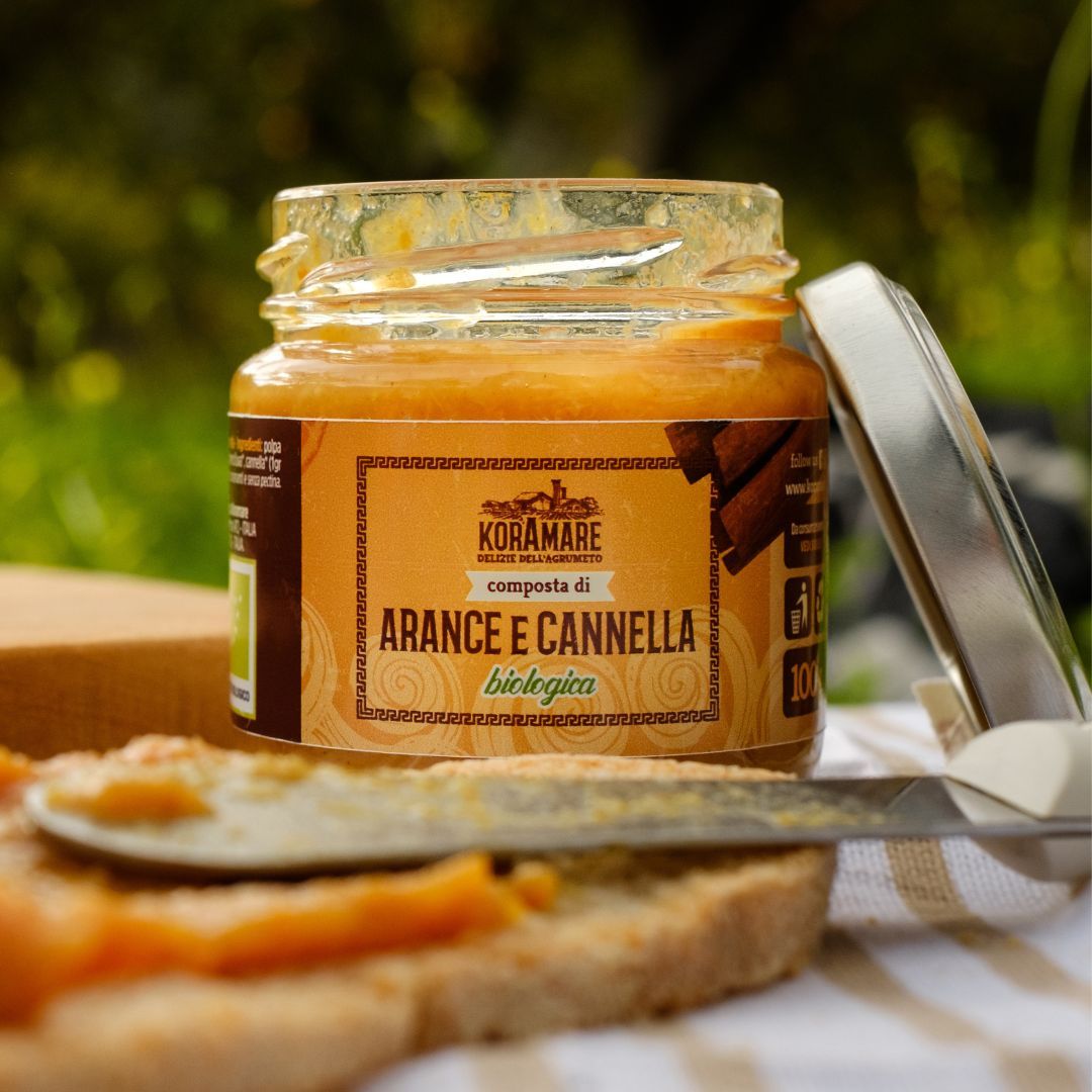 Composta Bio di Arance e Cannella (100g)