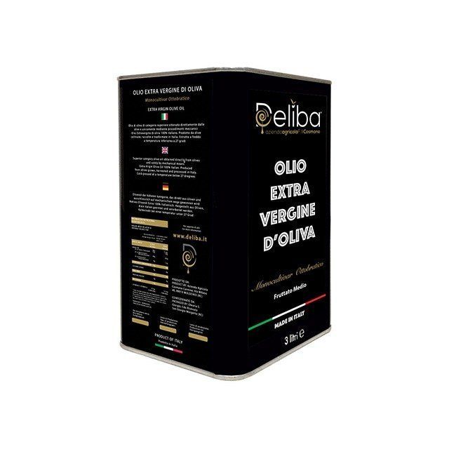 Olio di Oliva Extravergine Monocultivar Ottobratico Lattina