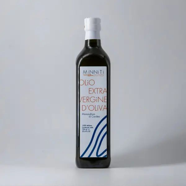 Olio extravergine di oliva monocultivar Carolea - 6 bottiglie 750ml