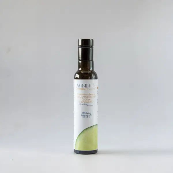 Condimento a base di olio EVO Carolea e Bergamotto di Reggio Calabria