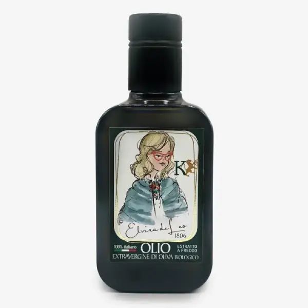 Olio extravergine di oliva biologico estratto a freddo 100% italiano - 250ml