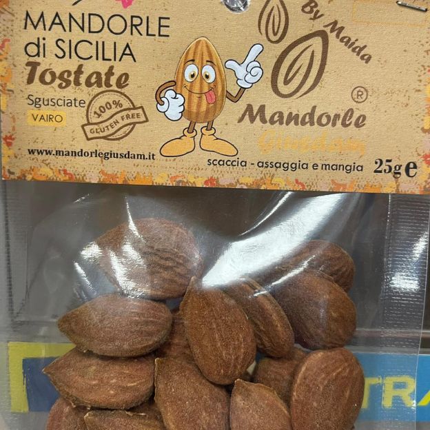 Mandorle tostate - 25g