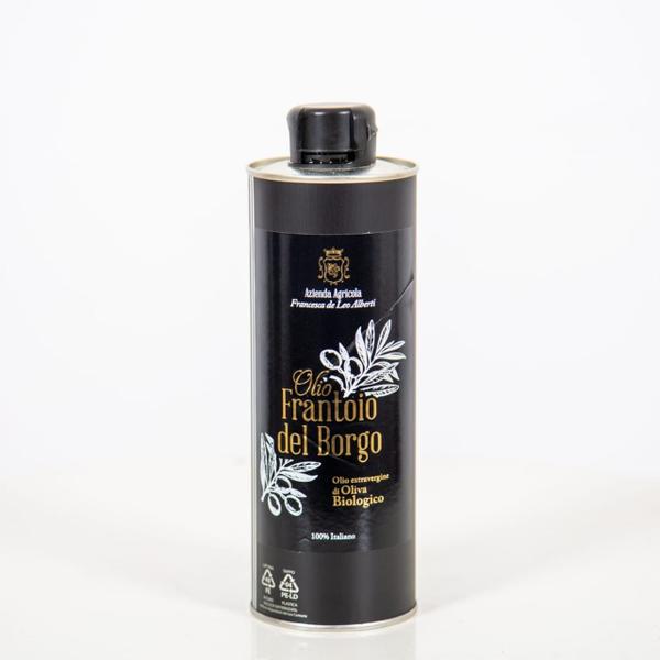 Olio Extravergine di Oliva Biologico - Bottiglia in latta da 0,5L