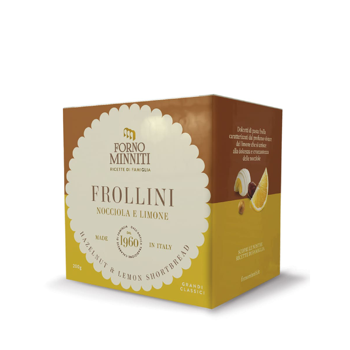 Frollini Limone e Nocciola