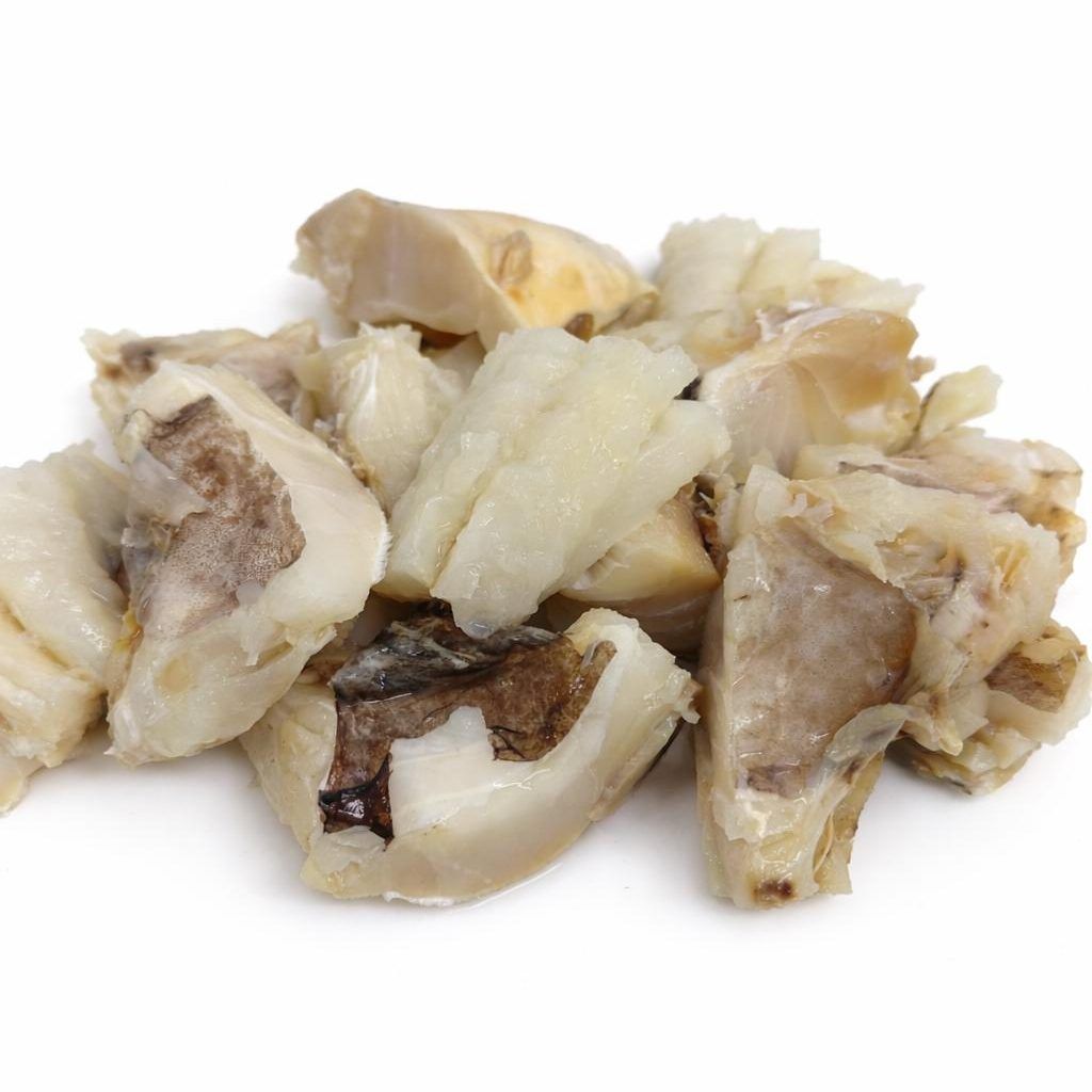 Pezzettini di stocco ammollati